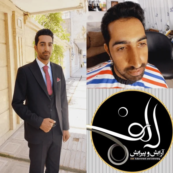 گریم تخصصی داماد - آرایش و پیرایش الف بیرجند